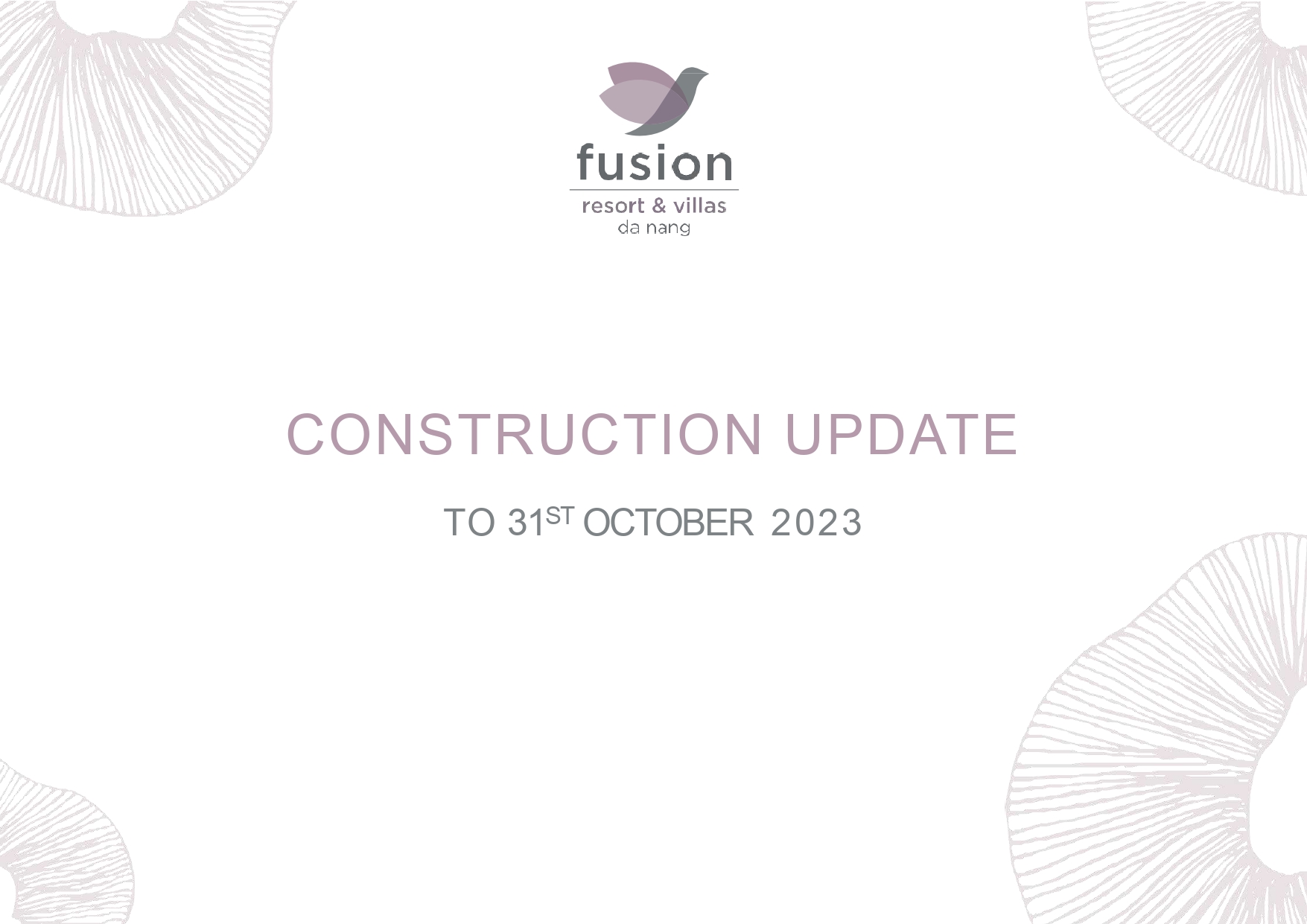 Project Update in October 2023